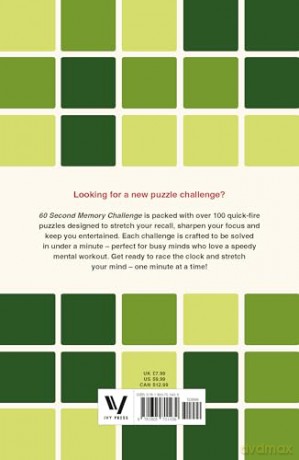 60 Second Memory Challenge (11) (Puzzle Challenge) - Roland Hall [KSIĄŻKA]