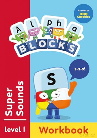 Alphablocks Red Level Workbook: Super Sounds Educational Activities Perfect for Early Learning and Fans of the TV Series Ages 3-5+: 4 (Numberblocks, Alphablocks and Colourblocks Workbooks) - Alphablocks [KSIĄŻKA]