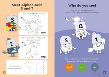 Alphablocks Red Level Workbook: Super Sounds Educational Activities Perfect for Early Learning and Fans of the TV Series Ages 3-5+: 4 (Numberblocks, Alphablocks and Colourblocks Workbooks) - Alphablocks [KSIĄŻKA]