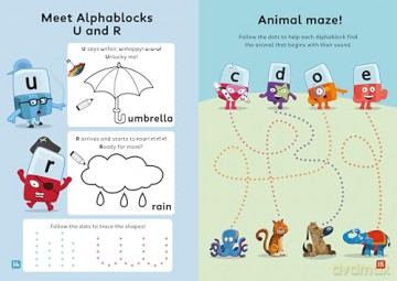 Alphablocks Red Level Workbook: Super Sounds Educational Activities Perfect for Early Learning and Fans of the TV Series Ages 3-5+: 4 (Numberblocks, Alphablocks and Colourblocks Workbooks) - Alphablocks [KSIĄŻKA]
