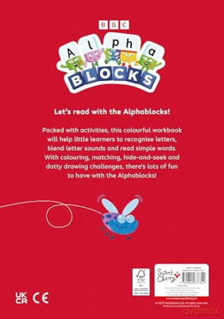 Alphablocks Red Level Workbook: Early Words Educational Activities Perfect for Early Learning and Fans of the TV Series Ages 3-5+: 2 (Numberblocks, Alphablocks and Colourblocks Workbooks) - Alphablocks [KSIĄŻKA]