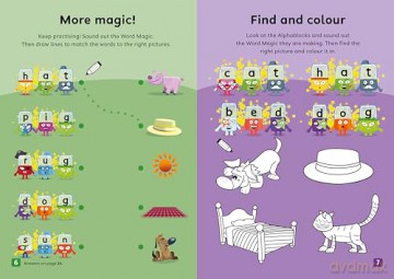 Alphablocks Red Level Workbook: Early Words Educational Activities Perfect for Early Learning and Fans of the TV Series Ages 3-5+: 2 (Numberblocks, Alphablocks and Colourblocks Workbooks) - Alphablocks [KSIĄŻKA]
