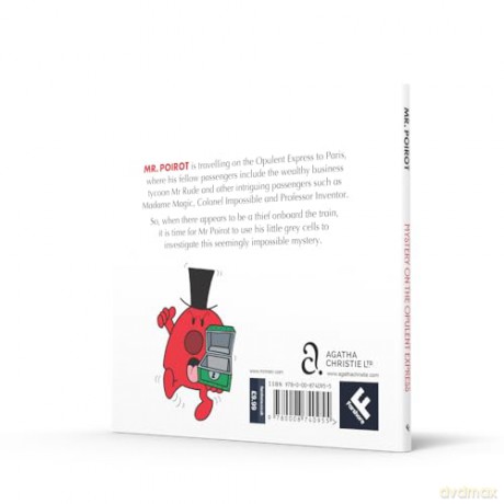 Mr. Poirot: Mystery on the Opulent Express: A NEW official partnership of two much-loved classic book series (Mr Men Little Miss Agatha Christie Mysteries) - Adam Hargreaves [KSIĄŻKA]