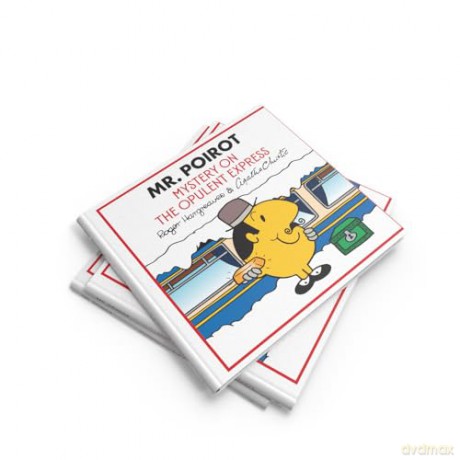 Mr. Poirot: Mystery on the Opulent Express: A NEW official partnership of two much-loved classic book series (Mr Men Little Miss Agatha Christie Mysteries) - Adam Hargreaves [KSIĄŻKA]