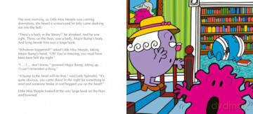 Little Miss Marple: Bump in the Library: A NEW official partnership of two much-loved classic book series (Mr Men Little Miss Agatha Christie Mysteries) - Adam Hargreaves [KSIĄŻKA]
