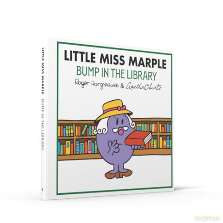 Little Miss Marple: Bump in the Library: A NEW official partnership of two much-loved classic book series (Mr Men Little Miss Agatha Christie Mysteries) - Adam Hargreaves [KSIĄŻKA]