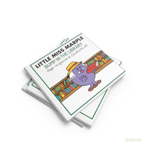 Little Miss Marple: Bump in the Library: A NEW official partnership of two much-loved classic book series (Mr Men Little Miss Agatha Christie Mysteries) - Adam Hargreaves [KSIĄŻKA]