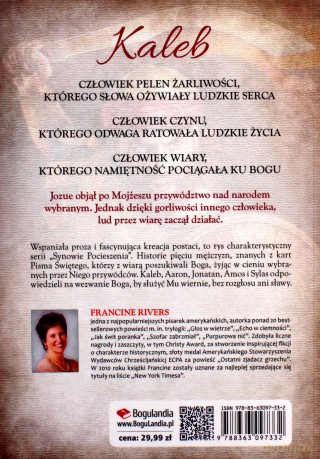 Kaleb. Wojownik i szpieg. Część 1 serii Synowie Pocieszenia - Francine Rivers [KSIĄŻKA]