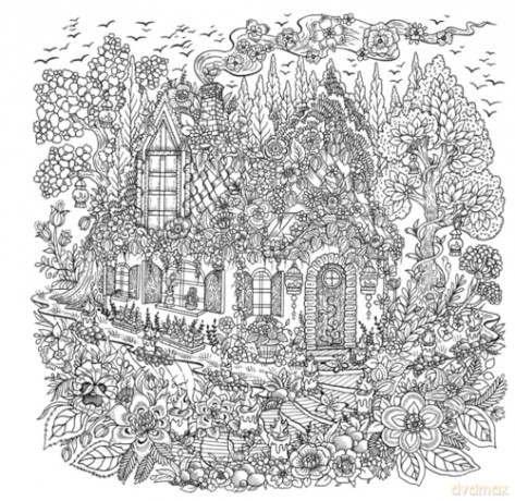 Flower Fantasy: A Colouring Journey Through Fantastic Florals - Melpomeni Chatzipanagiotou [KSIĄŻKA]