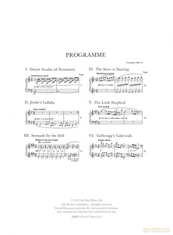 Debussy: Children's Corner (Piano Solo) (EP7252) - Claude Debussy [KSIĄŻKA]