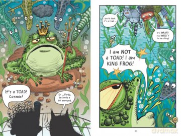 Chicken Hill: Attack of the Zombie Cactus: Three hilarious short stories in one brilliantly weird graphic novel - Beccy Blake [KSIĄŻKA]