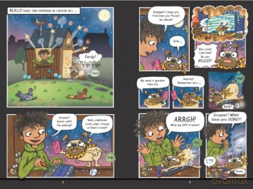 Chicken Hill: Attack of the Zombie Cactus: Three hilarious short stories in one brilliantly weird graphic novel - Beccy Blake [KSIĄŻKA]