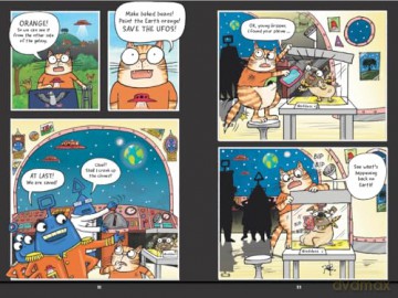 Chicken Hill: Attack of the Zombie Cactus: Three hilarious short stories in one brilliantly weird graphic novel - Beccy Blake [KSIĄŻKA]
