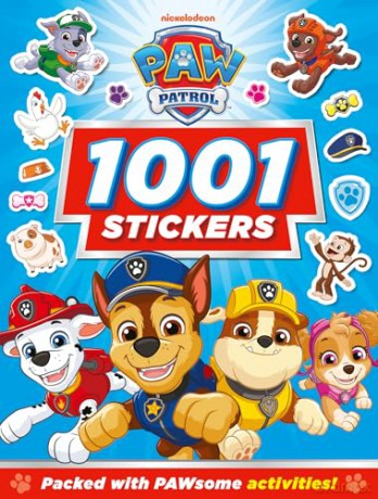 PAW Patrol 1001 Stickers: New activity book for 2026, packed with over one thousand stickers - the perfect gift for children and fans aged 3, 4, 5, 6 and up! - Paw Patrol [KSIĄŻKA]