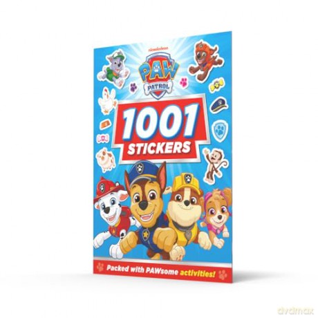 PAW Patrol 1001 Stickers: New activity book for 2026, packed with over one thousand stickers - the perfect gift for children and fans aged 3, 4, 5, 6 and up! - Paw Patrol [KSIĄŻKA]