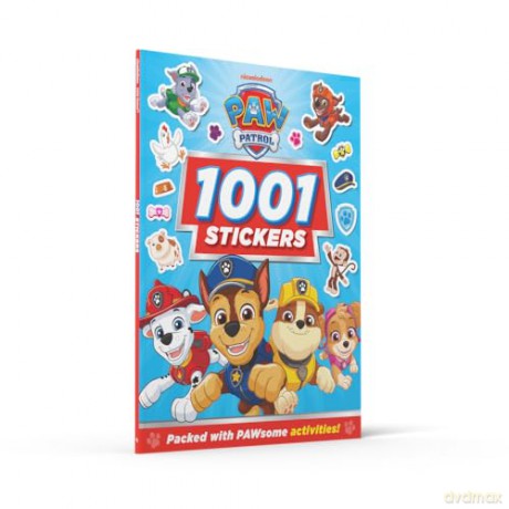 PAW Patrol 1001 Stickers: New activity book for 2026, packed with over one thousand stickers - the perfect gift for children and fans aged 3, 4, 5, 6 and up! - Paw Patrol [KSIĄŻKA]