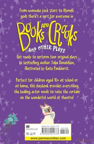 Books and Crooks and Other Plays: Four original and fun plays for children, - Julia Donaldson [KSIĄŻKA]