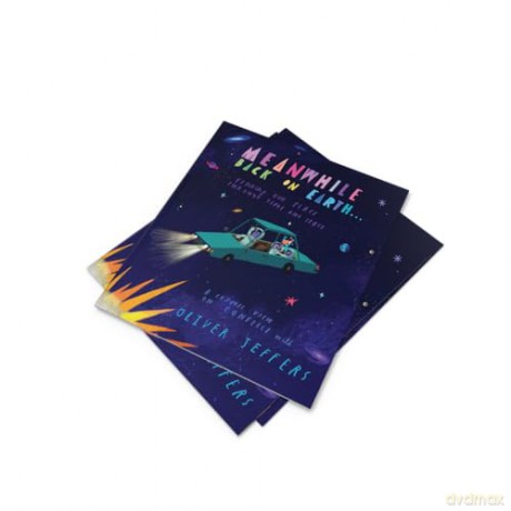 Meanwhile Back on Earth: The spectacular illustrated picture book for children aged 3+, from the creator of internationally bestselling Here We Are and What We'll Build - Oliver Jeffers [KSIĄŻKA]