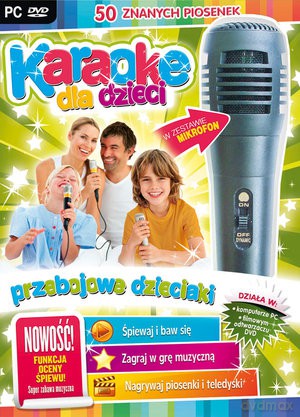 Karaoke dla dzieci: Przebojowe dzieciaki + mikrofon [GRA PC]