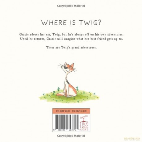 Twig's Adventures: An Imaginative Journey Through the Life of a Roaming Cat for Young Readers - Zoe Clipsham [KSIĄŻKA]