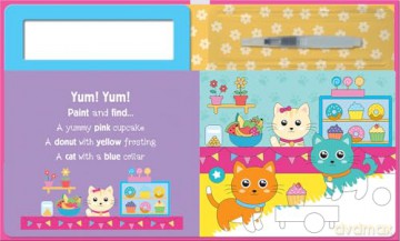 Search and Find Cute (Water Painting Search and Find) - Georgie Taylor [KSIĄŻKA]