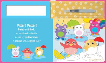 Search and Find Cute (Water Painting Search and Find) - Georgie Taylor [KSIĄŻKA]