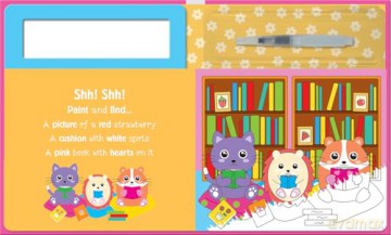 Search and Find Cute (Water Painting Search and Find) - Georgie Taylor [KSIĄŻKA]