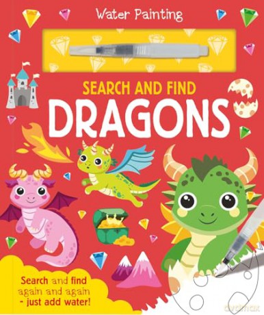 Search and Find Dragons (Water Painting Search and Find) - Georgie Taylor [KSIĄŻKA]