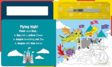 Search and Find Dragons (Water Painting Search and Find) - Georgie Taylor [KSIĄŻKA]