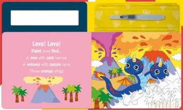 Search and Find Dragons (Water Painting Search and Find) - Georgie Taylor [KSIĄŻKA]