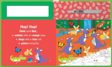 Search and Find Jungle Animals (Water Painting Search and Find) - Georgie Taylor [KSIĄŻKA]