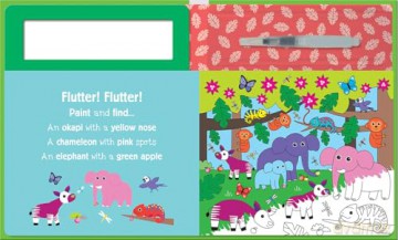 Search and Find Jungle Animals (Water Painting Search and Find) - Georgie Taylor [KSIĄŻKA]