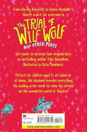 The Trial of Wilf Wolf and other plays: Four original and fun plays for children, - Julia Donaldson [KSIĄŻKA]