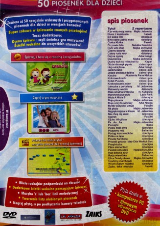 Karaoke dla dzieci: Wesołe piosenki (wer. Plus) + mikrofon [GRA PC]