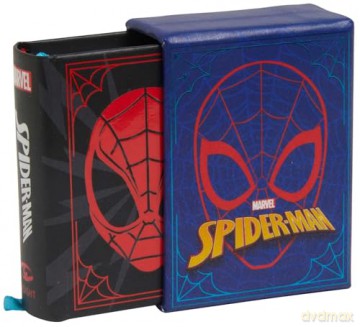Marvel Comics: Spider-Man (Tiny Book): Quotes and Quips From Your Friendly Neighborhood Super Hero (Fits in the Palm of Your Hand, Stocking Stuffer, Novelty Geek Gift) - Matt Singer [KOMIKS]