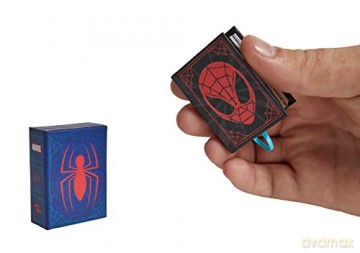 Marvel Comics: Spider-Man (Tiny Book): Quotes and Quips From Your Friendly Neighborhood Super Hero (Fits in the Palm of Your Hand, Stocking Stuffer, Novelty Geek Gift) - Matt Singer [KOMIKS]