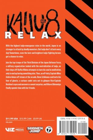 Kaiju No. 8: Relax, Vol. 1: Volume 1 - Kizuku Watanabe [KOMIKS]