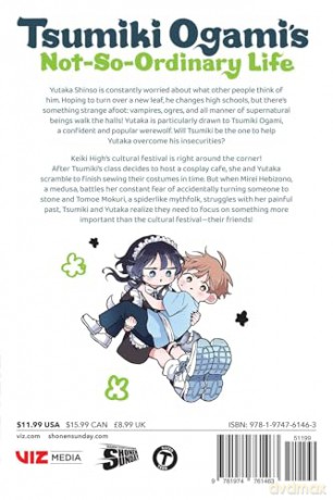 Tsumiki Ogami's Not-So-Ordinary Life, Vol. 4: Volume 4 - Miyu Morishita [KOMIKS]