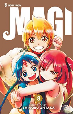 Magi: The Labyrinth of Magic, Vol. 8: Volume 8 - Shinobu Ohtaka [KOMIKS]