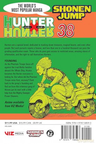Hunter x Hunter, Vol. 38: Volume 38 - Yoshihiro Togashi [KOMIKS]