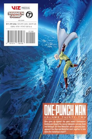One-Punch Man, Vol. 32: Volume 32 - ONE [KOMIKS]