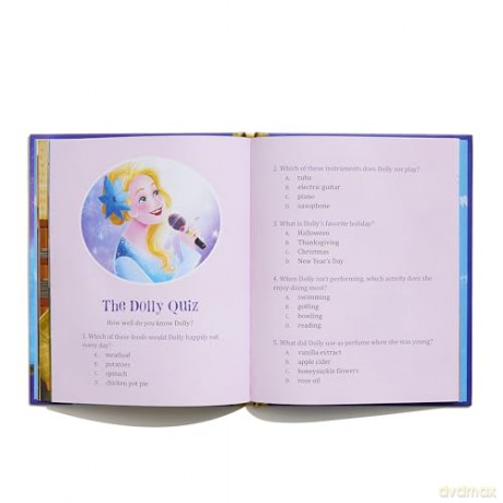 Dolly Parton Ultimate Fan Edition Little Golden Book Biography: 22 Bonus Pages! Stickers! (Little Golden Book Biographies) - Monique Dong [KSIĄŻKA]