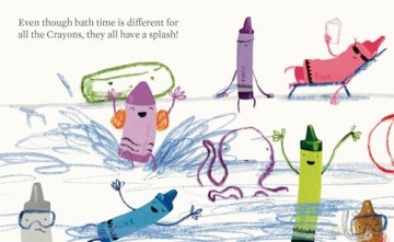 Bath Time for the Crayons (The Crayons Celebrate) - Drew Daywalt [KSIĄŻKA]