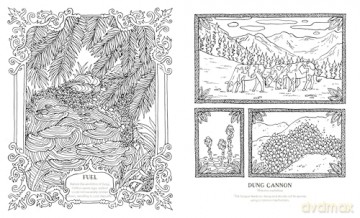 Into the Fungarium: A Spellbinding Coloring Book of Fantastical Fungi - Anna Tromop [KSIĄŻKA]