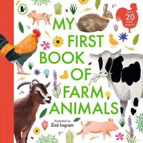 My First Book of Farm Animals (Zoe Ingram's My First Book of...) [KSIĄŻKA]