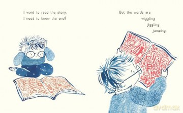 Wiggling Words: A fun story about dyslexia, creativity and building confidence - Kate Rolfe [KSIĄŻKA]