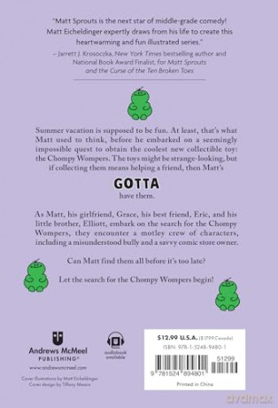 Matt Sprouts and the Search for the Chompy Wompers (Volume 3) - Matthew Eicheldinger [KSIĄŻKA]