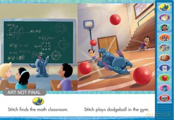 Disney Stitch: I'm Ready to Read Stitch on the Loose! Sound Book - Pi Kids [KSIĄŻKA]