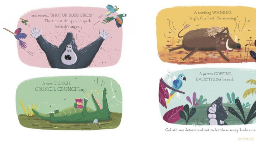 Storm Goliath (Dealing with Feeling) A perfect way to deal with big feelings, this newpicture book series has bright illustrations and delightful animals that children can identify with. - James Sellick [KSIĄŻKA]