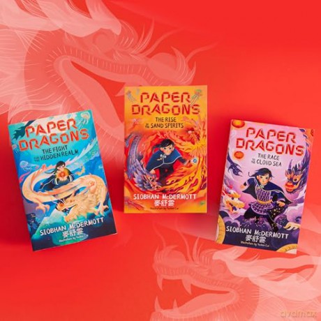 Paper Dragons: The Race to the Cloud Sea: Book 3 - Siobhan McDermott [KSIĄŻKA]